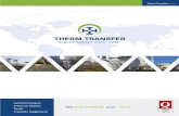 THERM TRANSFER EQUIPMENT PVT. LTDthermtransfer.com/img/brochure.pdf · 46, GIDC Savli (Manjusar) Ta:Savli Dist: Vadodara 3 OFFICE- TELEFAX FACTORY TELEFAX = 0265 – 2434132 02667-264124