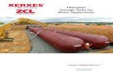 Fiberglass Storage Tanks for Water ApplicationsFiberglass tanks, both underground and aboveground models, are ideally suited for water collection. Typical Water Collection Applications