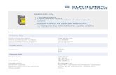 SRB301MC-24V...Number of safety contacts 3 Safety appraisal Standards EN 60947-5-1 IEC 61508 Safety appraisal - Relay outputs Performance Level, Stop 0 e Category, Stop 0 4 Diagnostic