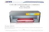 BEVS 1201 Color Assessment Cabinet User Manualimages02.cdn86.net/kps01/M00/91/C4/wKiAiVZGzNnVtfi9AA34... · 2015. 11. 14. · BEVS 1201 User Manual Version 201412 ... ASTM, DIN, BS,