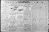 Evening capital (Annapolis, Md.) 1887-06-01 [p ] · 2018. 12. 20. · AN INDEPENDENT FAMILY JOURNAL—DEVOTED TO THE BEST INTERESTS OF THE CITY,COUNTY AND STATE. VOL.VII.NO. 17. ANNAPOLIS,AID.,WEDNESDAYEVENING,JUNEI,