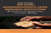 Study Astrology ADI GURU SHANKARACHARYA VEDIC RESEARCH … · 2021. 5. 20. · Preparing Navatara Chakra & Sannadi Chakra. 1 BACHELOR COURSE: 6 MONTHS Theoretical Astrology: [ Examination