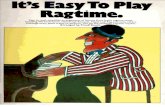 Alth by Frank I L a,'Easy .tc inclu Alth f fam Scott Jo i lin ragtime tunes, quet, Maple Leaf ag and many others. you get the authentic ragtime rhythm. red by Frank Booth.I L a,'The