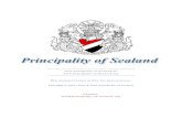 Die PRINCIPALITY OF SEALAND · 2016. 11. 11. · SEALAND, was the only authority on the island and thus the absolute ruler. The three essentials in making a state, namely STATE TERRITORY,