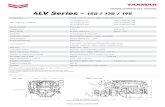 MARINE COMMON RAIL ENGINES 4LV Series - 150 / 170 / 195...Combustion system Direct injection, Denso common rail system Starting system Electric starting 12V – 2 kW Engine management