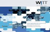 Witt Solutions GmbH · 2020. 11. 22. · In the field of personal and building protection, we offer products that meet the requirements of DIN EN 50122, 50123 50124, 50526 and the