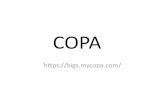 COPA - Big Sandy Area CAP | Head Start Documents/COPA-New...What is COPA and What is it Used For? •COPA=Child Outcome Planning and Assessment -----Attendance and Meal Count -----Parent