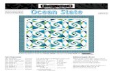 Ocean State Quilt Pattern...QUILT 2 Quilt designed by Heidi Pridemore Finished Quilt Size 74" x 74" Skill Level: Intermediate * Includes Binding ** Just Color! Collection A Free Project