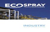 INDUSTRY - Ecospray...mixer or through an AID Ammonia injection grid - Passage of the mixed gas with the reagent through a multi-bed catalyst according to requirements - Option of