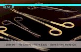 Scissors – Rib Shears – Wire Saws – Bone Biting Rongeurs · 2021. 3. 29. · 26-0100 26-0102 26-0104 26-0106 26-0108 26-0110 26-0112 14 cm 18 cm 20 cm 23 cm 25 cm 28 cm 30 cm