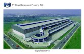 PT Mega Manunggal Property Tbk · 2021. 3. 9. · PT Mega Manunggal Property Tbk Disclaimer The information contained in this presentation has been prepared by PT Mega Manunggal Property