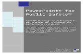 PowerPoint® for Public Safety™policetechnical.com/.../08/PowerPointManual201296dpi.docx · Web viewPowerPoint® for Public Safety was specifically designed for personnel tasked