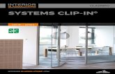 SYSTEMS CLIP-IN - INTERIOR GLASSOLUTIONS...SGG SYSTEMS CLIP-IN ... 6 • Systems Clip-in® Kozijn PC25 2 7 4,5 1 5 2 7 5 12,76 sponningma at glasmaa t deu r bouwkundig e inbouwhoog