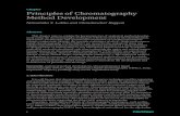 Chapter Principles of Chromatography Method Development · chromatography method is suitable for its intended use in the development and manufacturing of the pharmaceutical drug substance