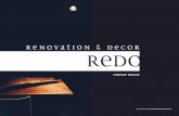 Коста Смеральда- Ольбия | REDO - Company Profile · ReD COMPANY PROFILE/DECOR DESIGN TAKES SPACE IN COSTA SMERALDA REDO Showroom was born within the industrial