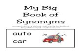 My Big Book of Synonyms Big Book of Synonyms.pdf · 2019. 10. 22. · HALLO! HELLO! BONJOUR! CIAO! HOLA! Author: CHERRY CARL Created Date: 5/9/2015 10:01:12 AM ...