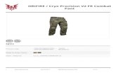 DRIFIRE / Crye Precision V2 FR Combat Pant PDF...DRIFIRE / Crye Precision V2 FR Combat Pant PDF Created Date 6/14/2021 5:01:27 AM ...