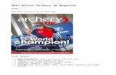 2017 Winter Archery UK Magazine · Web view2017 Winter Archery UK Magazine Cover Official magazine of Archery GB Cover teasers World champion: And Lucy's not the only one.Check out