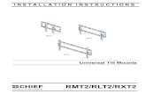 INSTALLATION INSTRUCTIONS - Cloudinaryg... · 2021. 5. 12. · installation instructions rmt2/rlt2/rxt2 3 dimensions-rmt2 dimensions-rlt2 16.50 15.75 max 19.94 7.87 top mounting hole