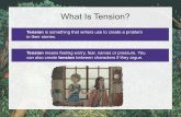 What Is Tension? · 2021. 7. 24. · To build tension and suspense, descriptions should appeal to the reader’s senses. Can you find sights, sounds and feelings in the text? Building