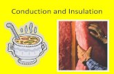 Conduction and Insulation - Weeblyleopardpause.weebly.com/uploads/8/6/7/1/8671480/... · 2018. 10. 10. · Insulators of Heat Insulators of heat are poor conductors and do not allow