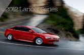 Mitsubishi Lancer - Auto-Brochures.com · A LITTLE MORE ROOM FOR GEAR, THE LANCER SPORTBACK HAS A WINDSWEPT REAR AND A HANDY FIFTH DOOR OFFERING 52.7* CUBIC FEET OF CARGO SPACE FOR