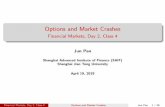 Options and Market Crashes - SJTUen.saif.sjtu.edu.cn/junpan/slides/Slides2_Class4.pdfExcerpts from Fool’s Gold by Gillian Tett By 2006, Merrill topped the league table in terms of