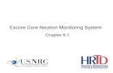 Excore Core Neutron Monitoring System - NRC · Chapter 9.1 Excore Core Neutron Monitoring System. Objectives ... 11B TC 9 8 CHANNEL C WIDE RANGE LOG CHANNELS 3,5,9,11 ... BORON COATING