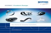 NORMA Product Range...About NORMA® 5 Products As one of the world’s leaders in the design and manufacture of hose and pipe sealing and clamping technology we have established a