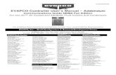 EVAPCO Controller User’s Manual Addendum · 2020. 4. 15. · COMM20NEMA EVAPCO Controller User’s Manual – Addendum Communications Guide NEMA Fan Edition For eco-Air™ Air Cooled