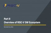Part II Overview of RISC-V SW Ecosystem - Hot Chips · 2019. 8. 21. · ms/RISCV Contributors Sagar Karandikar (University of California, Berkeley), Bastian Koppelmann (University