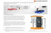 Advanced Satellite Charging System - Kempower · 2021. 1. 20. · 1,5%/1°C up to +55°C max 4000 m 1%/100m above 2000 m-40 to +60 ˚C IP54, IK10 < 95% relative humidity < 55 dB Compliant