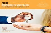 2018 RESPONSIBILITY WHITE PAPER - Beer Institute€¦ · Beer Institute members support retailers providing retail signage to remind consumers of the legal drinking age. In 2017,