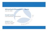 Wireshark!Dissectors!–Basic · 2021. 4. 10. · !!SHARKFEST!‘10!!|!!Stanford!University!!|!!June!14–17,!2010! Wireshark / TShark ApplicaKon%Architecture% libwiretap dumpcap