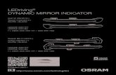 LEDriving DYNAMIC MIRROR INDICATOR · 2020. 8. 27. · ledriving® dynamic mirror indicator golf vii (08/2012-) touran ii (05/2015-) white | black leddmi 5g0 wt leddmi 5g0 bk (->