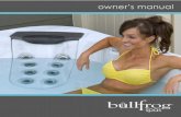 owner’s manual - Bullfrog Spas...chance of damage to your spa and its equipment will be reduced. Never block the air vents that lead to the spa’s equipment compartment, doing so