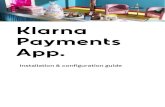 Klarna Payments App. · 2021. 6. 3. · Klarna account and are displayed in the checkout underthe header ‘payment methods’. Klarna’s offering of payment methods differsper country,