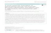 A novel composite formulation of palmitoylethanolamide and … · 2017. 8. 28. · RESEARCH ARTICLE Open Access A novel composite formulation of palmitoylethanolamide and quercetin
