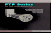 FTP Series - ATB Automation · 2018. 12. 19. · 952.500.6200 | 57 FTP Series High Force Electric Press Actuators Hydraulic Press Replacement Based on planetary rollers screw technology,