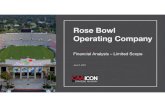 Rose Bowl Operating Company - Pasadena, Californiaww2.cityofpasadena.net/councilagendas/2021 agendas/jun_08...2021/06/08  · Portion of FY 2022 debt service is assumed to be paid