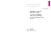 IAEA-TECDOC-1954 IAEA TECDOC SERIESIAEA-TECDOC-1954 OCCUPATIONAL RADIATION PROTECTION DURING THE DECOMMISSIONING OF NUCLEAR INSTALLATIONS MAIN ASPECTS OF MANAGEMENT, PLANNING AND …