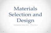 Materials Selection and Design - Mühendislik Fakültesi...Optimum design is the selection of the material and geometry that maximize or minimize P, according to its desirability The
