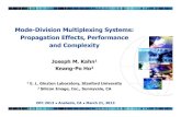 Mode-Division Multiplexing Systems: Propagation Effects ...jmk/pubs/MDM.systems.OFC.13.pdfMode-Division Multiplexing Systems: Propagation Effects, Performance and Complexity Joseph