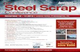 th Steel Scrap - AMM...6th Steel Scrap Conference Now in its 6th year, AMM’s Steel Scrap Conference remains the focal point for the US ferrous scrap community and unites experts