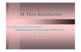 AL Parts Introduction · 2006. 2. 2. · rainbow 4528 dome electrode 715-011986-018 al 6061 40 ∼60 ㎛ manufacture lam rainbow 4528 part. application equipment description orignal