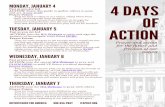 4 Days of Action - Praying for Our Leaders and Nation · 2021. 1. 15. · IFA Webcast to pray with others. Prayer Points:-Pray for God's purposes to be fulfilled in our nation.-Pray