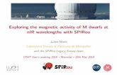 Exploring the magnetic activity of M dwarfs at nIR wavelengths with SPIRou · 2019. 6. 4. · Exploring the magnetic activity of M dwarfs at nIR wavelengths with SPIRou Author: Julien