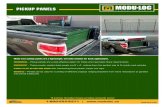 PICKUP PANELS - Moduloc Canada · 1-800-522-8371 | PICKUP-2019-10-V01 16 locations throughout Canada providing nationwide service Modu-Loc’s pickup panels are a lightweight, versatile