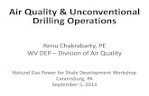 Air Quality & Unconventional Drilling Operationsefdsystems.org/pdf/Air_Quality__Unconventional_Drilling... · 2013. 9. 30. · pollution occurring from well sites, including the possible