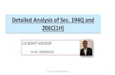 Detailed Analysis of Sec. 194Q and 206C(1H) · 2021. 7. 19. · Detailed Analysis of Sec. 194Q and 206C(1H) CA ROHIT KAPOOR M.NO. 9888069269 CA ROHIT KAPOOR (M) 9888069269 1 • Every